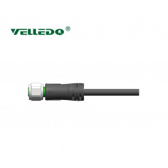 Соединитель для распределительной коробки VELLEDQ M12-F12T10-10.0TL/BK